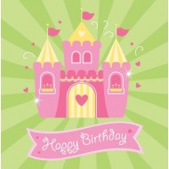 Princess Fairytale Castle Napkins